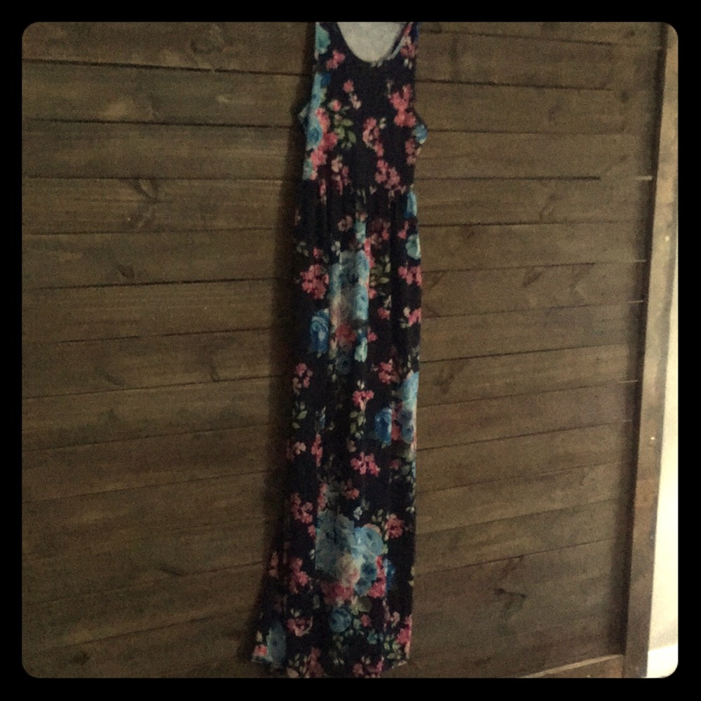Floral maxi dress